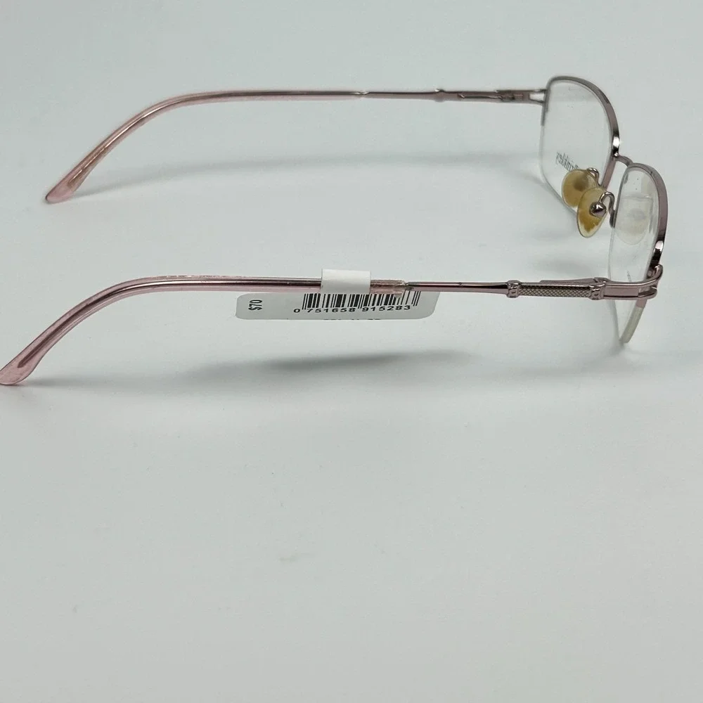 Christie Brinkley Womens Eyeglasses Frame Gleeful Pink Cat Eye 53-17-135 mm